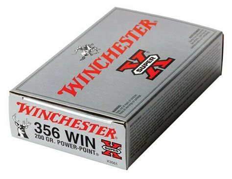 super win356|Winchester Super X 356 Winchester Ammo 200 Grain .